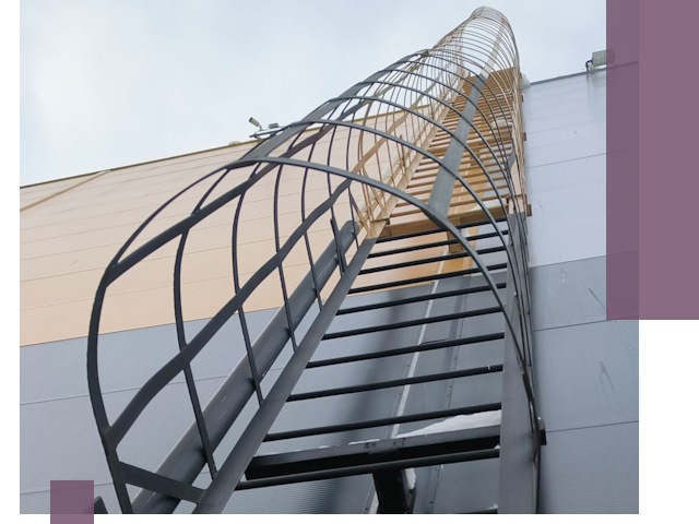 Изготовление и монтаж пожарных лестниц в Малоярославце профессионально