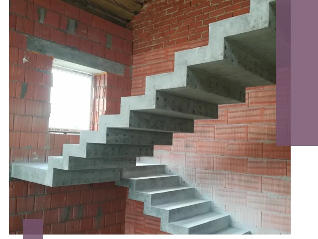 Бетонные лестницы под ключ в Малоярославце: монтаж, демонтаж, ремонт