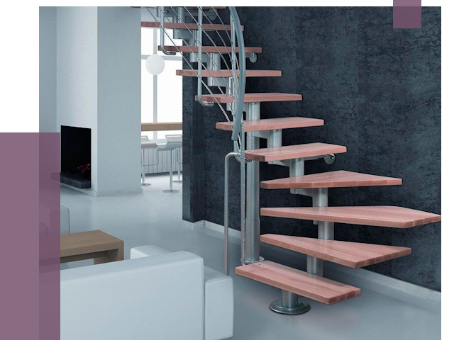 Модульные лестницы в Малоярославце от 17064 руб. — купить в ПРОЛЁТ-Млр