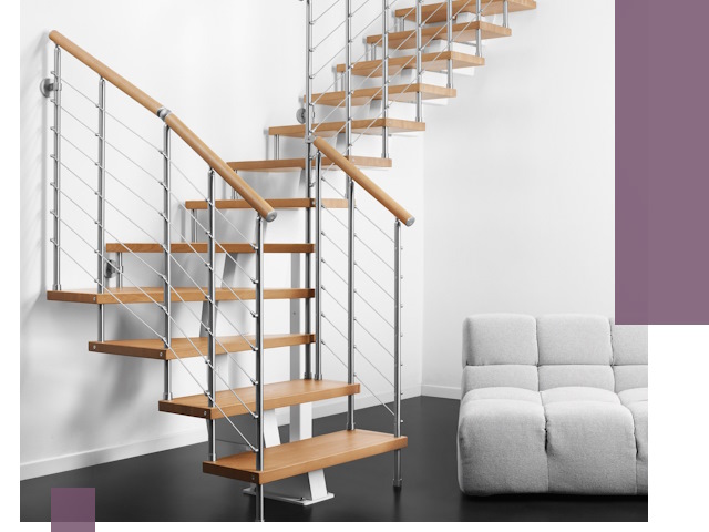 Модульные лестницы под ключ в Малоярославце — монтаж и изготовление