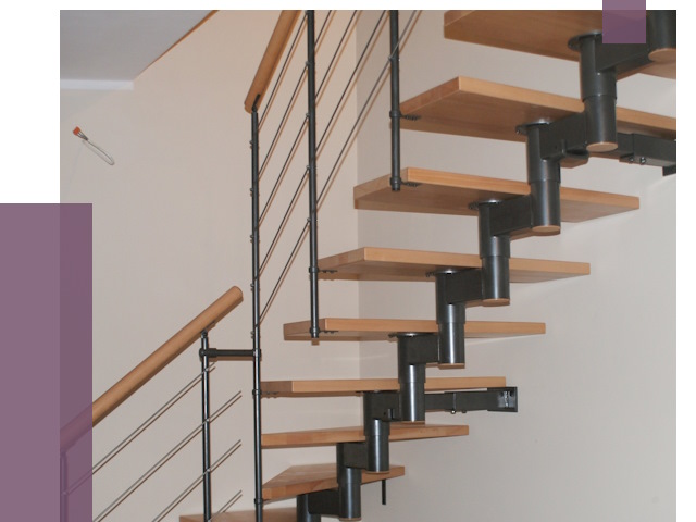 Изготовление модульных лестниц в Малоярославце от 11635 руб. 