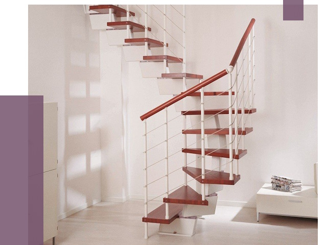 Изготовление лестниц на больцах в Малоярославце от 9825 руб. | ПРОЛЁТ-Млр