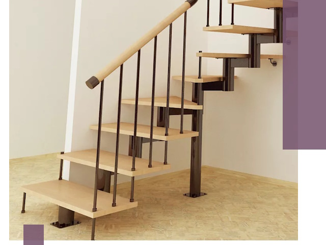 Монтаж лестниц на больцах в Малоярославце — быстро и надежно