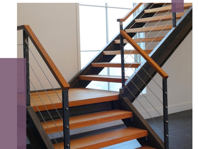 Изготовление лестниц на металлокаркасе в Малоярославце от 19133 руб. | ПРОЛЁТ-Млр