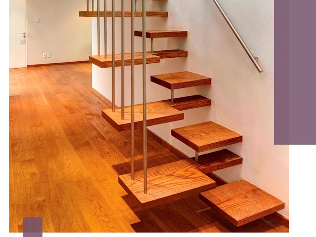 Лестницы «гусиный шаг» на заказ в Малоярославце для узких пространств