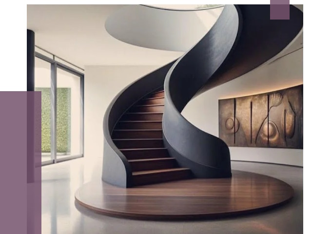 Элитные лестницы под заказ в Малоярославце от 191327 руб. — ПРОЛЁТ-Млр