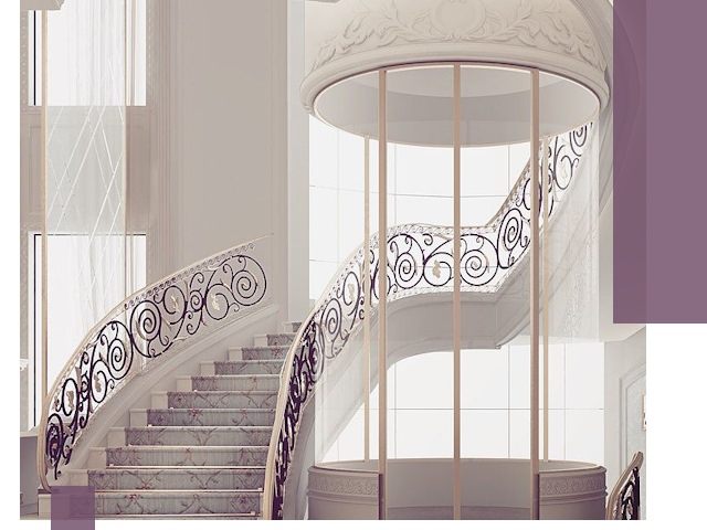 Элитные лестницы на заказ высокого класса в Малоярославце