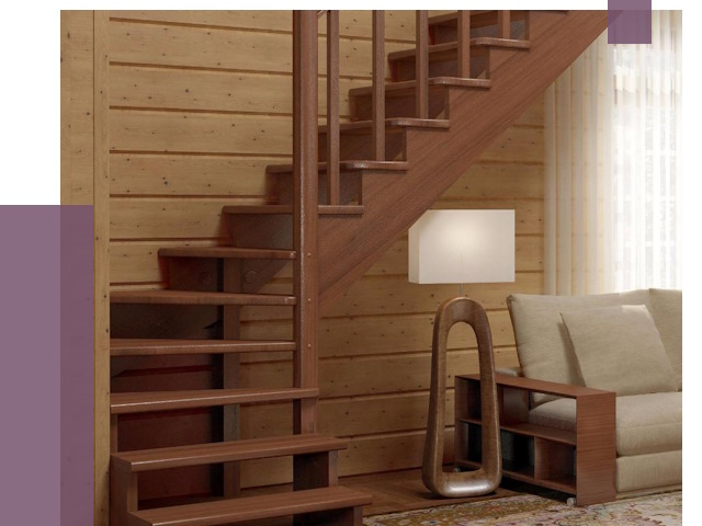 Лестницы эконом класса в Малоярославце от 18460 руб. бюджетные решения