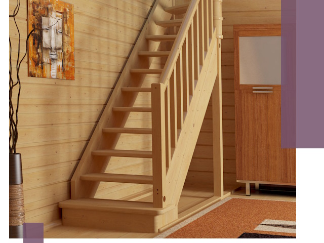 Лестницы эконом класса под ключ в Малоярославце — недорого и быстро