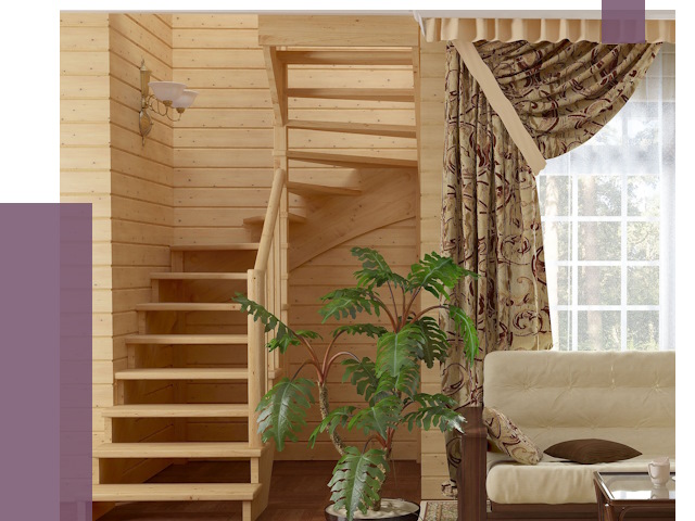 Лестницы для дачи в Малоярославце от 76789 руб.  | ПРОЛЁТ-Млр