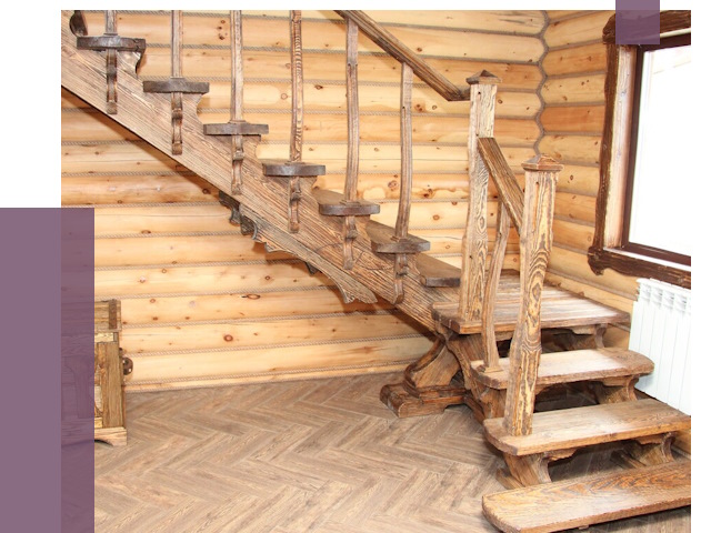 Лестницы в баню в Малоярославце от 19340 руб. — изготовление | ПРОЛЁТ-Млр