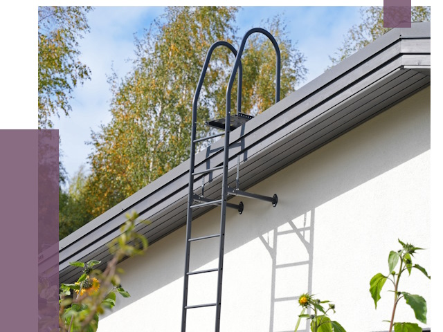 Лестницы на крышу в Малоярославце от 19340 руб. — монтаж и монтаж ПРОЛЁТ-Млр