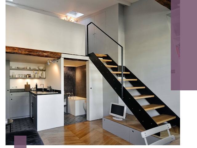 Лестницы на антресоль под ключ в Малоярославце — изготовление и монтаж