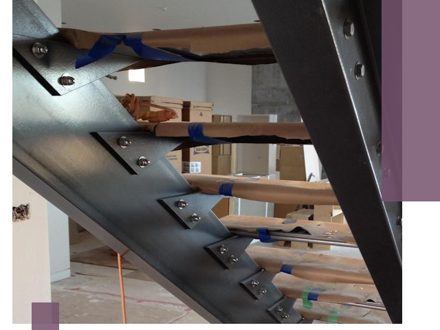 Усиление лестничных конструкций и усиление опор в Малоярославце