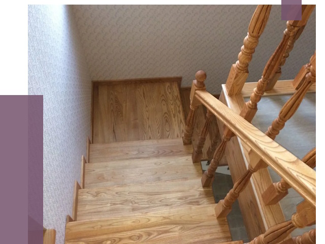 Сосновые лестницы в Малоярославце под ключ от 8170 руб.  | ПРОЛЁТ-Млр