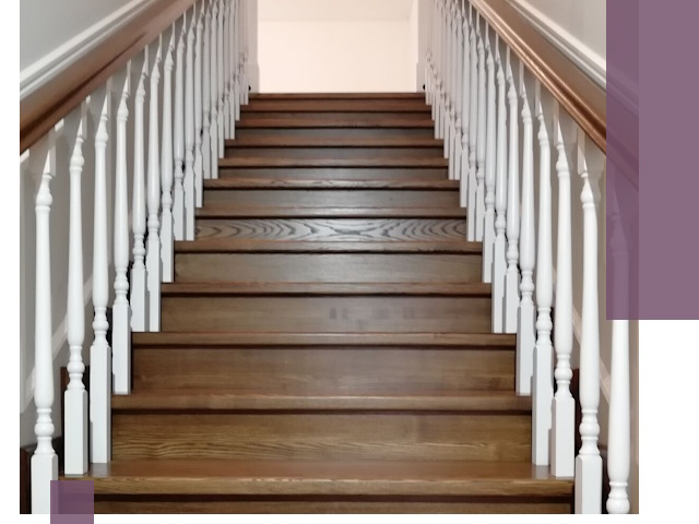 Лестницы из ясеня на заказ в Малоярославце — изготовление и монтаж