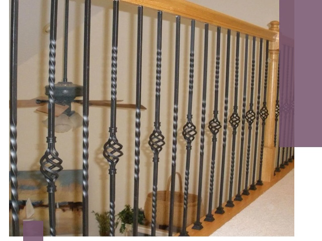 Изготовление и монтаж кованных перил в Малоярославце под ключ