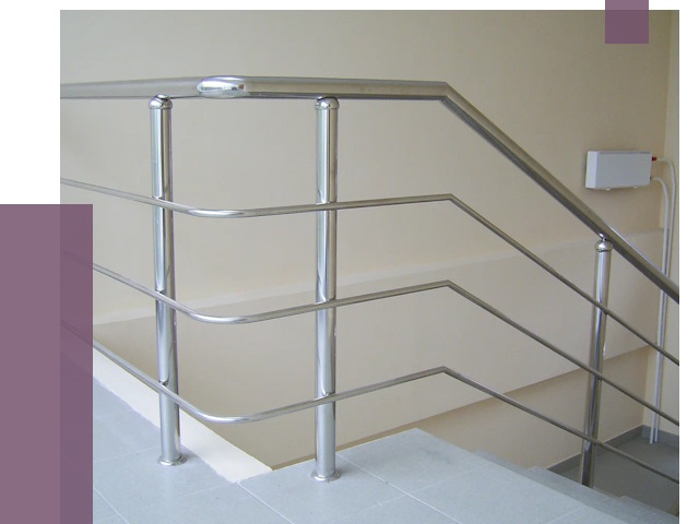 Алюминиевые перила в Малоярославце от 6412 руб. под ключ | ПРОЛЁТ-Млр