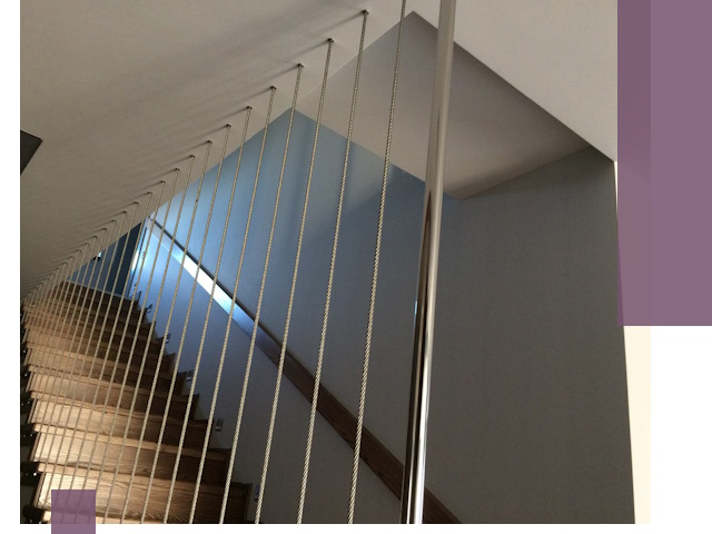 Тросовые перила под ключ в Малоярославце — производство и монтаж