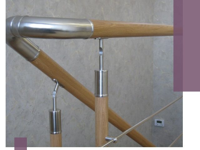 Комбинированные перила на заказ в Малоярославце — монтаж и производство