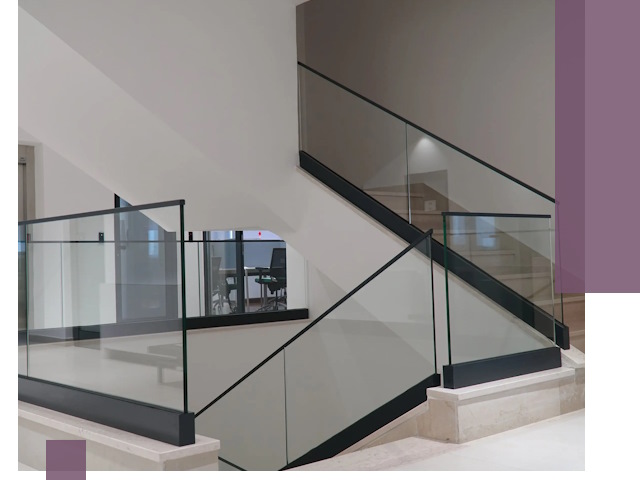 Стеклянные перила премиум-класса с установкой в Малоярославце