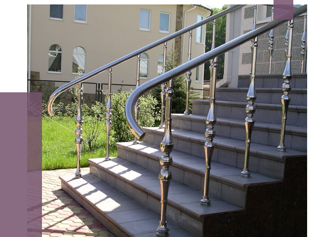 Перила для крыльца в Малоярославце от 10859 руб. — монтаж ПРОЛЁТ-Млр