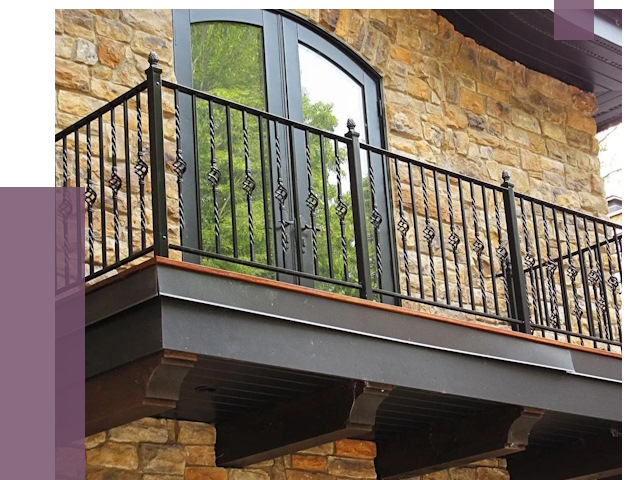 Балконные ограждения в Малоярославце от 8118 руб. — купить | ПРОЛЁТ-Млр