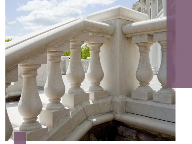 Балюстрады из металла и камня под ключ в Малоярославце