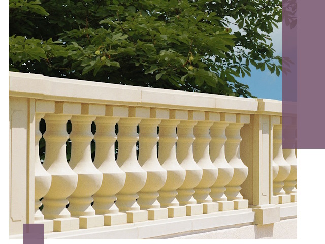 Установка балюстрады в Малоярославце: изготовление и монтаж под ключ