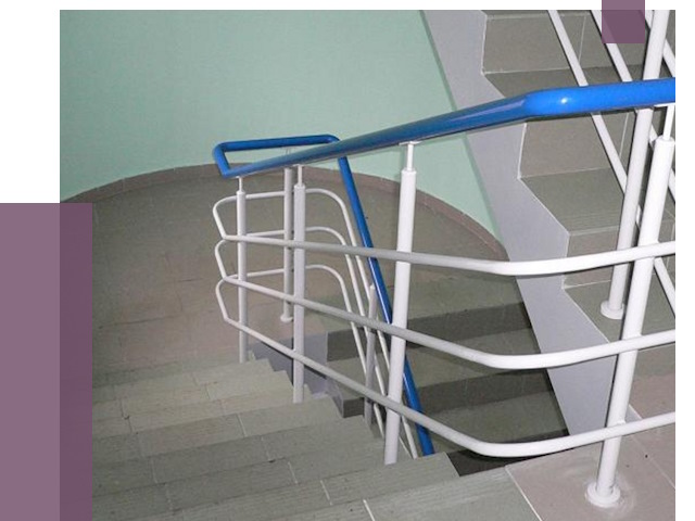 Перила в подъезде в Малоярославце — установка и замена от 7498 руб. | ПРОЛЁТ-Млр