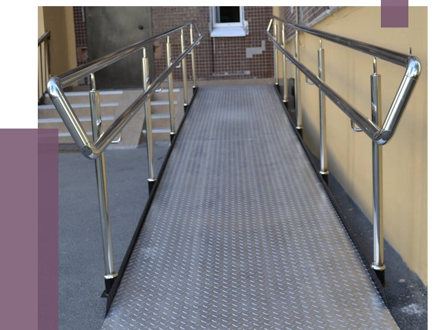 Пандусы в Малоярославце от 12410 руб. — установка для инвалидов | ПРОЛЁТ-Млр