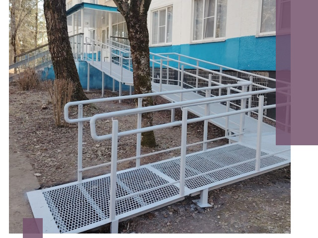 Пандусы под ключ в Малоярославце: изготовление, монтаж и демонтаж