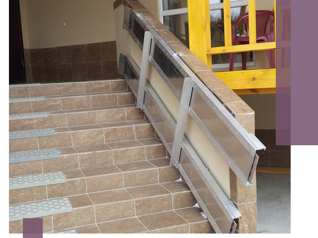 Откидные пандусы под ключ в Малоярославце — монтаж и демонтаж