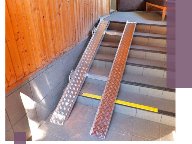 Складные пандусы под заказ и монтаж в Малоярославце