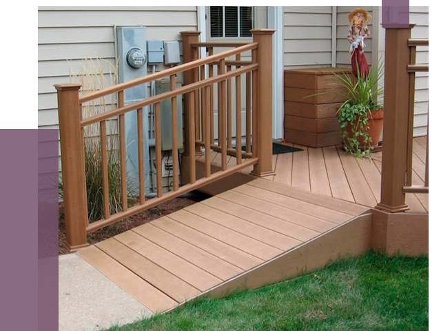 Пандус на крыльцо в Малоярославце под ключ от 7860 руб.