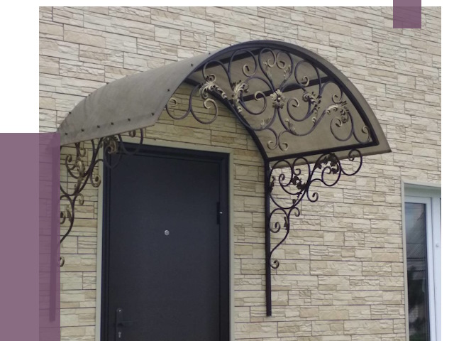 Ремонт козырьков в Малоярославце от 7498 руб.  | ПРОЛЁТ-Млр