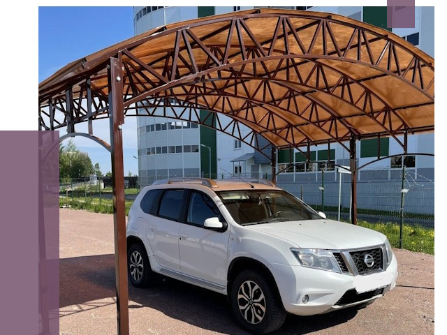 Недорогие навесы в Малоярославце от 43436 руб. | ПРОЛЁТ-Млр