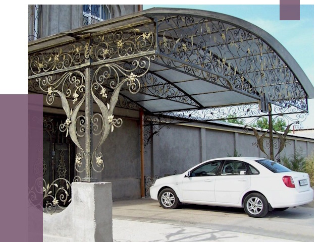 Кованые навесы в Малоярославце от 14737 руб. | ПРОЛЁТ-Млр