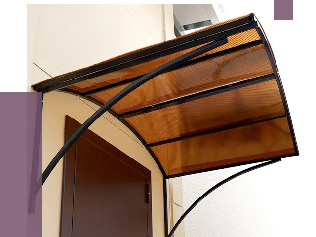 Недорогие козырьки в Малоярославце от 7674 руб.  | ПРОЛЁТ-Млр