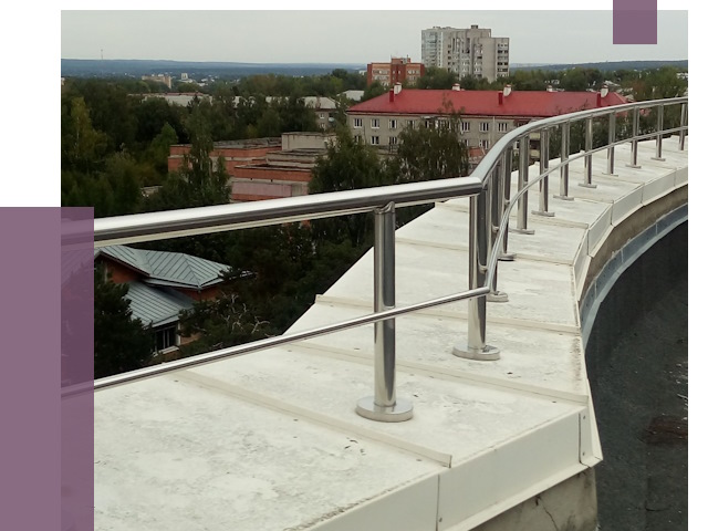 Парапеты и ограждения кровли в Малоярославце от 5016 руб. 