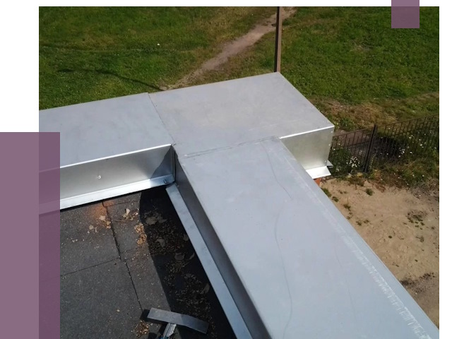 Оцинкованные парапеты в Малоярославце от 8118 руб.  | ПРОЛЁТ-Млр