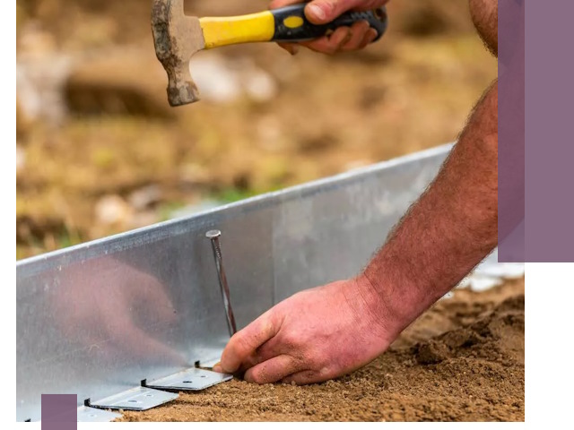 Монтаж металлических бордюров в Малоярославце быстро и качественно