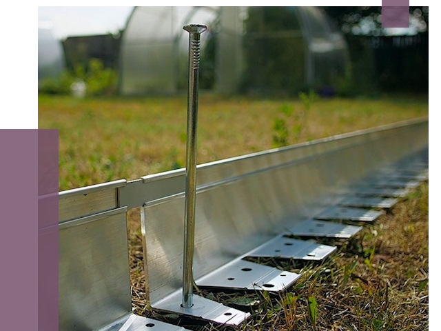 Металлические бордюры для газона в Малоярославце от 4344 руб. | ПРОЛЁТ-Млр