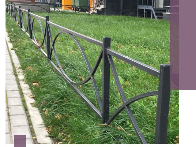 Газонные ограждения из металла в Малоярославце — монтаж и продажа
