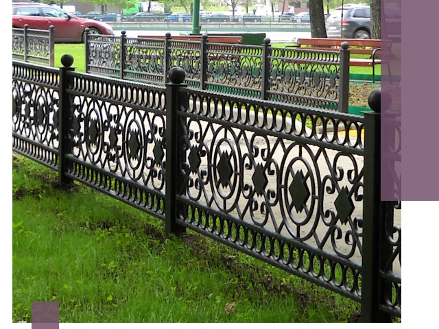 Секционные газонные ограждения под ключ в Малоярославце