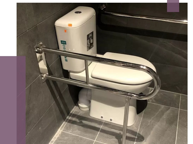 Поручни для санузлов в Малоярославце от 4344 руб. | ПРОЛЁТ-Млр