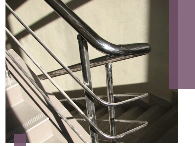 Поручни из нержавеющей стали под ключ в Малоярославце